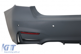 Комплект за каросерия, подходящ за BMW 3 Series F30 (2011-2015) F30 LCI (2016-up) с Накрайници за ауспух M3 Спорт Дизайн-image-6051716