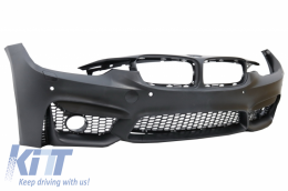 Комплект за каросерия, подходящ за BMW 3 Series F30 Non LCI & LCI (2011-2018) със Прагове и Накрайници за ауспух M3 Sport EVO Дизайн-image-6051799