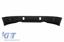 Добавка Спойлер на Предна Броня с LED DRL, подходящ за VW Transporter Multivan Caravelle T5 T5.1 Facelift (2010-2015) и Sportline Дизайн на Предна Решетка без емблема-image-6051934
