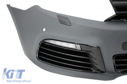 Боди комплект подходящ за VW Golf VI 6 MK6 (2008-2013) R20 Дизайн със Прагове-image-6052151