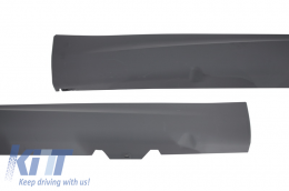 Комплект за каросерия, подходящ за VW Golf VI 6 MK6 (2008-2013) R20 Дизайн със Прагове и пълна изпускателна система Catback-image-6052211