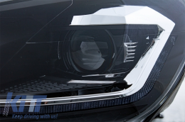 Пълен комплект за каросерия, подходящ за VW Golf VI 6 MK6 (2008-2013) R20 Дизайн с Динамичен последователно завиване на светлина дим Стъклена чаша-image-6052453