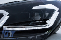 Пълен комплект за каросерия, подходящ за VW Golf VI 6 MK6 (2008-2013) R20 Дизайн Изпускателна система-image-6052510
