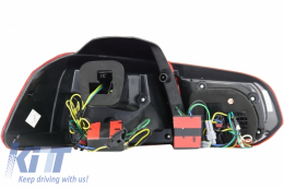 Боди комплект, подходящ за VW Golf VI 6 MK6 (2008-2013) R20 Дизайн с изпускателна система Catback-image-6052556