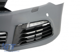 Пълен комплект за каросерия, подходящ за VW Golf VI 6 MK6 (2008-2013) R20 Дизайн на изпускателната система Catback Заглушител-image-6052568