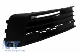 Добавка Спойлер на Предна Броня с LED DRL дневни светлини, подходящи за VW Transporter T6 (2015-нагоре) Sportline Дизайн-image-6052792