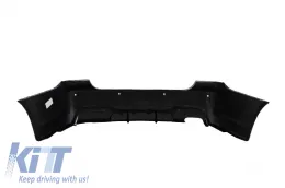 Пълен комплект за каросерия, подходящ за BMW 3 Series E90 (2005-2008) M-Technik M-Performance дизайн с Фарове Angel Eyes Черен-image-6053328