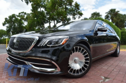 Комплект за преобразуване на каросерията, подходящ за Mercedes S-Class W222 Facelift (2013-Up) M-Design-image-6057191