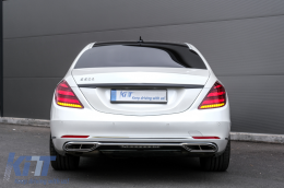 Комплект за преобразуване на каросерията, подходящ за Mercedes S-Class W222 Facelift (2013-Up) M-Design-image-6082417