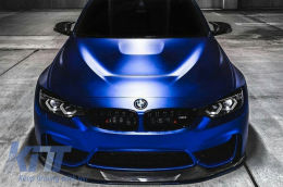 Калъфи за огледала подходящи за BMW 5 Series F10 F11 F07 LCI (2015-2017) 6 Series F06 F12 F13 LCI (2014-2018) 7 Series F01 F02 F03 LCI (2012-2015) Piano Black M Design-image-6056206