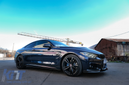 Прагове Добавка разширения за устни подходящи за BMW Серия 4 F32 Купе F33 Кабрио F36 Grand Купе M Sport Дизайн-image-6079386