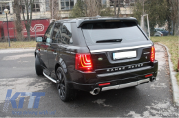 Задна Броня със Антикрило , подходяща за Land Rover Range Rover Спорт (2005-2009) L320 Автобиографичен дизайн-image-6054211