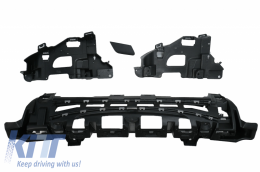 Задна дифузьор с Черен накрайници на ауспуха, подходящ за Mercedes CLS-Class C257 (2018+) CLS53 Дизайн Нощен пакет-image-6057130