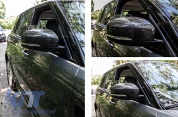 Накрайници за ауспух с Калъфи за огледала , подходящи за Land Range Rover Vogue L405 (2013-2017) Спорт L494 (2013-2017) Discovery V L462 Истински карбонови влакна-image-6054463