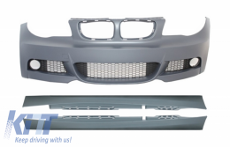 image-52-Предна Броня със Прагове подходяща за BMW 1 Series E87 (2009-2012) M-tech M-Technik Дизайн