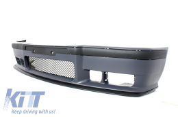 Предна Броня подходяща за BMW Серия 3 E36 (1992-1998) с капаци за Сплитери Спойлер Дизайн-image-6055833