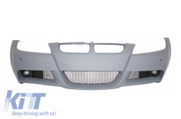 Боди комплект със Сплитери за Предна Броня , подходящ за BMW 3 Series Touring E91 LCI (2008-2011) M-Technik M-Sport M-Tech Дизайн-image-6055901