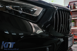 Централна решетка с дифузьор и накрайници за ауспух Подходящ за Mercedes CLS-Class C257 (2018-up) GTR CLS53 Дизайн only AMG Line Задна Броня-image-6095265