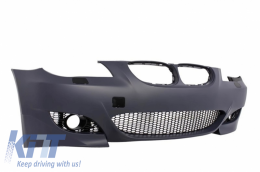 Предна Броня подходяща за BMW 5 Series E60 E61 (2003-2010) със Прагове M5 Дизайн-image-6057887