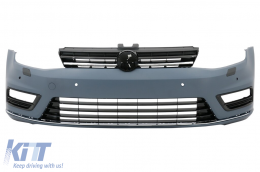 Пълен комплект за каросерия, подходящ за VW Golf 7 VII (2012-2017) С LED Фарове Последователни Динамичен Въртящи се светлини R-line Look-image-6058334