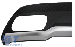 Задна дифузьор и накрайници на ауспуха Пакет с ауспух с Предна Сплитери Перки Aero подходящи за MERCEDES A-Class W176 (2015-2018) Спорт Pack-image-6058582