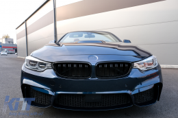 Добавки към предния капак подходящ за BMW 3 Series F30 F31 F35 (2011-2019) 4 Series F32 F33 F36 Grand Купе (2011-2019) M3 M4 Look-image-6074103