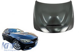 Добавки към предния капак подходящ за BMW 3 Series F30 F31 F35 (2011-2019) 4 Series F32 F33 F36 Grand Купе (2011-2019) M3 M4 GTS Look-image-6082705