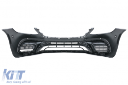 Предна Броня с Централна решетка и Фарове Full LED подходящи за Mercedes S-Class W222 (2013-06.2017) S63 Дизайн-image-6060013