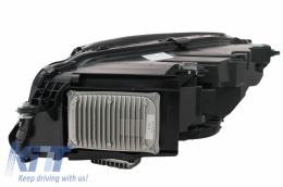 Предна Броня с Централна решетка и Фарове Full LED подходящи за Mercedes S-Class W222 (2013-06.2017) S63 Дизайн-image-6060018