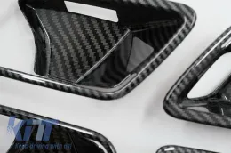 Вътрешен капак на дръжката на купата на вратата, подходящ за Mercedes A-Class W177 V177 (2018-Up) LHD Carbon-image-6062769