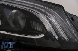Комплект за каросерия, подходящ за Mercedes S-Class W222 Facelift (2013-06.2017) S63 Дизайн с LED светлини-image-6103852