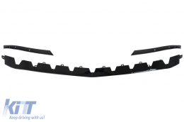 Удължение на Предна Броня , подходящо за MERCEDES A-Class W177 V177 (04.2018-up) A35 Дизайн Черен Edition-image-6063459
