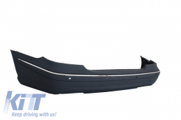 Задна Броня със Прагове подходяща за Mercedes E-Class W211 (2003-2009) с PDC-image-6060680