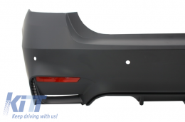 Пълен комплект за каросерия, подходящ за BMW 3 Series F30 (2011-2019) с хромирани Накрайници за ауспух EVO II M3 Дизайн-image-6061539