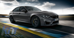 Пълен комплект за каросерия, подходящ за BMW F30 (2011-2019) с два двойни Накрайници за ауспух Въглеродни влакна EVO II M3 CS Стил без Фарове за мъгла-image-6061630