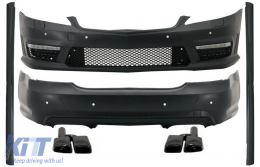 image-16-Пълен комплект за каросерия, подходящ за Mercedes S-Class W221 (2005-2011) LWB с Накрайници за ауспух Черен