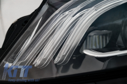 Комплект за тяло, подходящ за Mercedes S-Class W222 Facelift (2013-06.2017) S63 Дизайн с Фарове Full LED-image-6063383