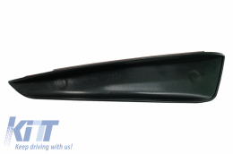 Комплект капаци на Предна Броня, странични перки, подходящи за Mercedes A-Class W177 V177 (05.2018-up) с удължение на Лип и капак на Огледало A35 Дизайн Черен Edition-image-6063710