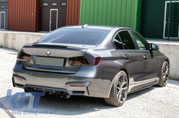 Прагове с Добавка разширения за устни, подходящи за BMW Серия 3 F30 F31 Седан Touring (2011-2018) M3 Дизайн-image-6063880