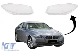 image-23-Стъкла за Фарове подходящи за BMW 5 Series F10 F11 F18 (2010-2017) Чисто Стъклена чаша Оптика