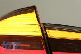 Пълен комплект за каросерия, подходящ за BMW Серия 3 F30 (2011-2019) с LED Задни светлини Динамичен последователни светлини за завиване M-Performance дизайн-image-6064876