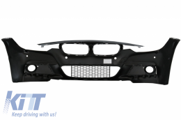 Пълен комплект за каросерия, подходящ за BMW Серия 3 F30 (2011-2019) с LED Задни светлини Червен дим Динамичен светлини за завиване M-Performance LCI дизайн-image-6064972