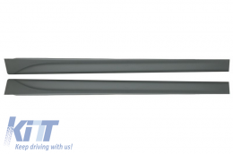 Пълен комплект за каросерия, подходящ за BMW Серия 3 F30 (2011-2019) с LED Задни светлини Червен дим Динамичен светлини за завиване M-Performance LCI дизайн-image-6064976