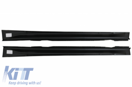 Пълен комплект за каросерия, подходящ за BMW Серия 3 F30 (2011-2019) с LED Задни светлини Червен дим Динамичен светлини за завиване M-Performance LCI дизайн-image-6064982