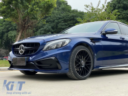 Предни калници , подходящи за Mercedes C-Class W205 S205 C205 A205 (2014-2020) TFSI Look-image-6069824