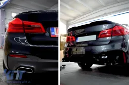 Пълен комплект за каросерия, подходящ за BMW Серия 5 G30 (2017-нагоре) с Накрайници за ауспух M-Tech Дизайн Без Distronic-image-6110472
