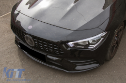 Предна Решетка , подходяща за Mercedes CLA X118 C118 (2019-up) GT-R Panamericana Дизайн Piano Black-image-6097131