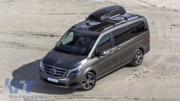 Релси на покрива , подходящи за Mercedes V-Class W447 (2014-Up) Дълга база (LWB) Алуминий-image-6069530