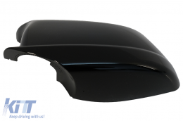 Калъфи за огледала подходящи за BMW 5 Series F10 F11 F18 Non LCI (07.2010-2013) Piano Black M Design-image-6077085