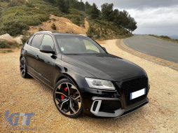 Предна Броня подходяща за Audi Q5 8R SUV (2012-2016) RS Дизайн-image-6093415